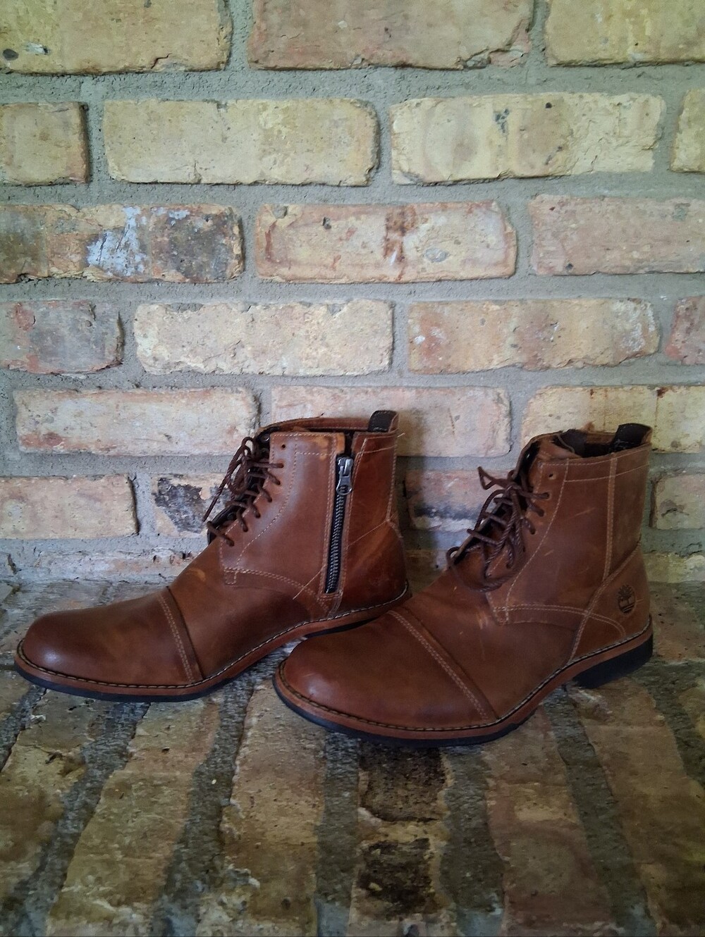 TIMBERLAND EARTHKEEPERS CITY 6 INCH LEATHER BOOTS SIZE 7.5
